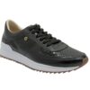 Tenis de cuero Melany Negro