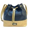 Bolso Manos Libres Dubai Azul x Boa Oro