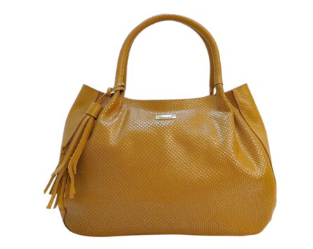 Bolso en cuero Luciana BA Miel