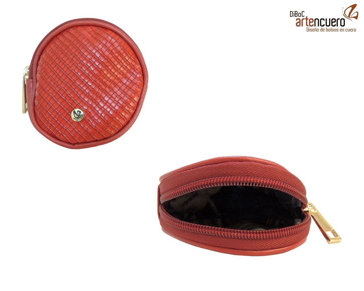 Monedero Galleta Tokay Rojo
