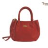 Bolso Manos Libres Mini Luciana Yute Rojo