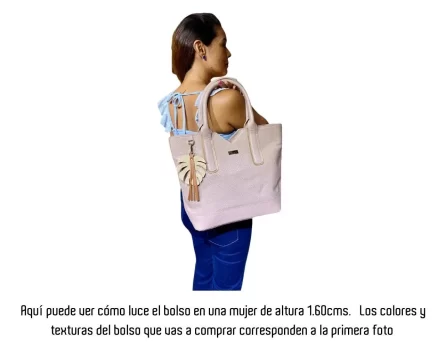 Bolso de Cuero Dalia Yute Miel - Imagen 5