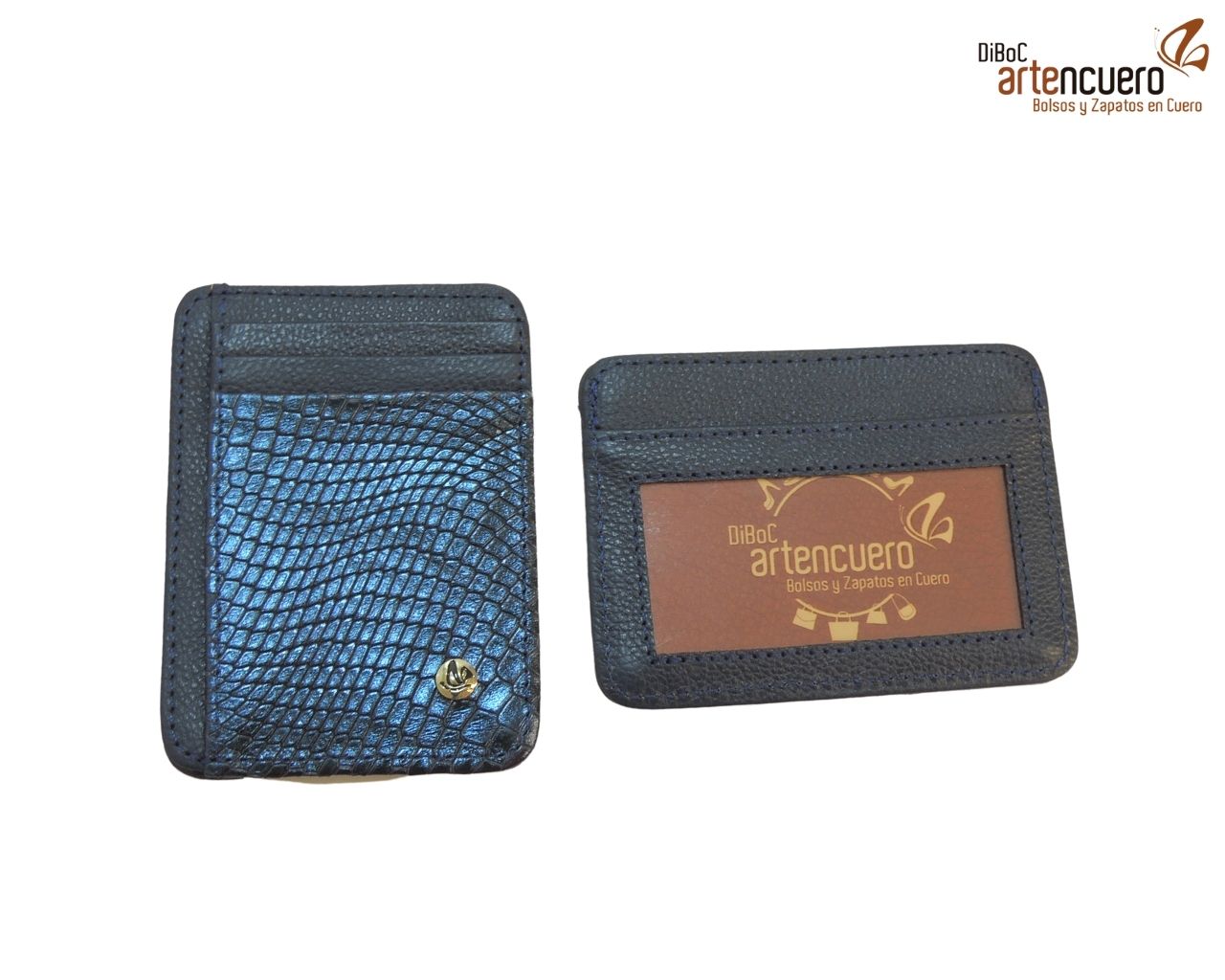 Tarjetero Victoria Geco Azul