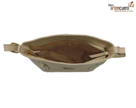Bolso Manos Libres Dorita Yute Oro - Imagen 2