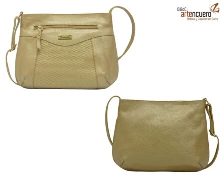 Bolso Manos Libres Dorita Yute Oro