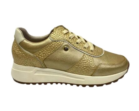 Tenis de cuero Noa Oro - Imagen 3