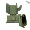 Mini Billetera Amatista Verde Eucalipto 2