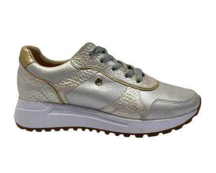 Tenis de cuero Noa Plata - Imagen 3