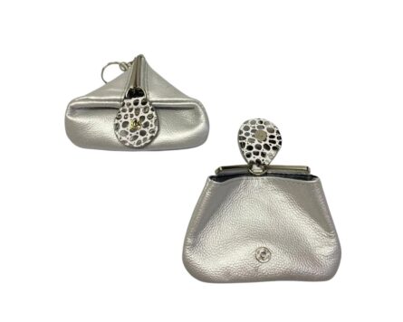 Monedero Pañuelo Plata Aluminio