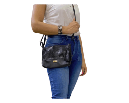 Bolso Manos Libres Pepa Geco - Negro - Imagen 2