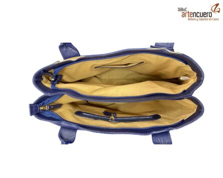 Bolso Mariangel Yute - Azul - Imagen 4