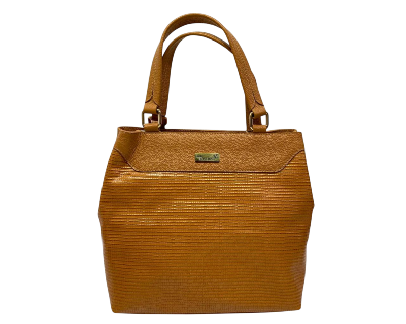 Bolso en Cuero Manos libres Alana Tky Miel