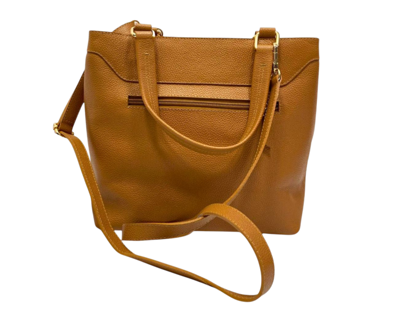Alternative view of Bolso en Cuero Manos libres Alana Tky Miel