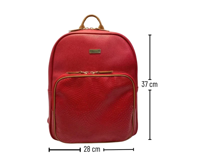 Morral Portátil Bella Grande Geco Rojo - Imagen 6