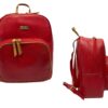 Morral en cuero Mini Bella Geco - Rojo