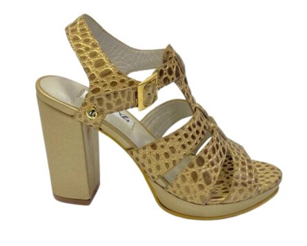 Tacón Dina Talype Oro - Imagen 5