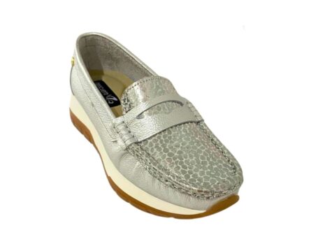 Mocasin Sabrina Brisa Plata