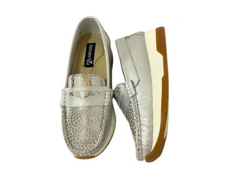 Mocasin Sabrina Brisa Plata - Imagen 6