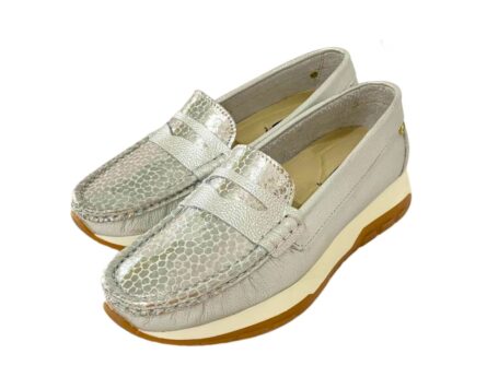 Mocasin Sabrina Brisa Plata - Imagen 8