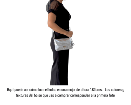 Bolso Manos Libres en Cuero Pepa Mocca - Imagen 5