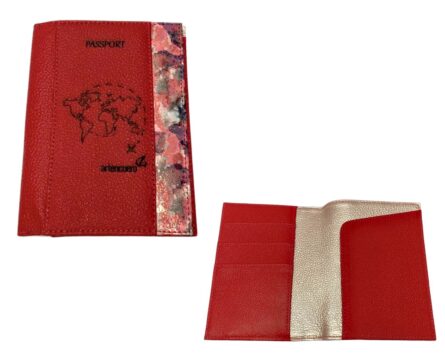 Portapasaporte Nury Rojo