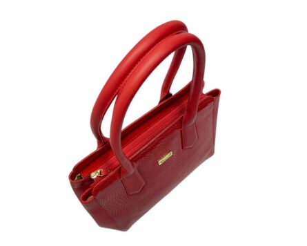 Bolso en cuero Duna Geco Rojo - Imagen 6
