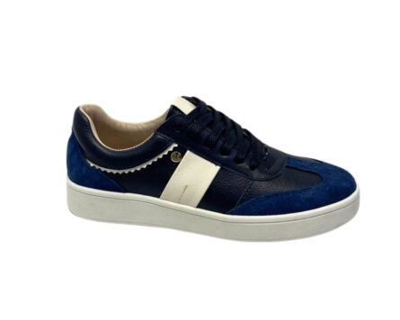Tenis de cuero Milka Azul - Imagen 3