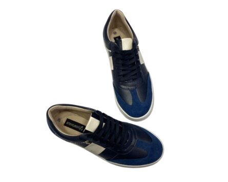 Tenis de cuero Milka Azul - Imagen 7