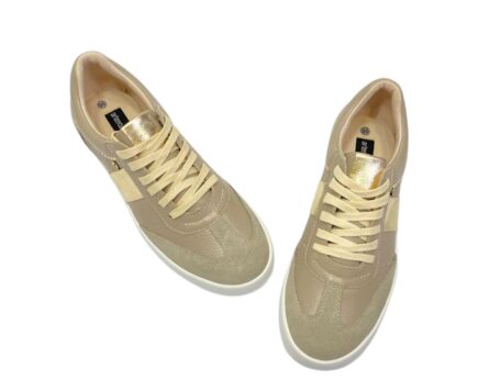 Tenis de cuero Milka Taupé - Imagen 7