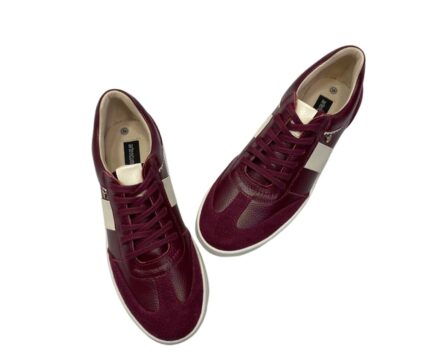 Tenis de cuero Milka Vino - Imagen 6