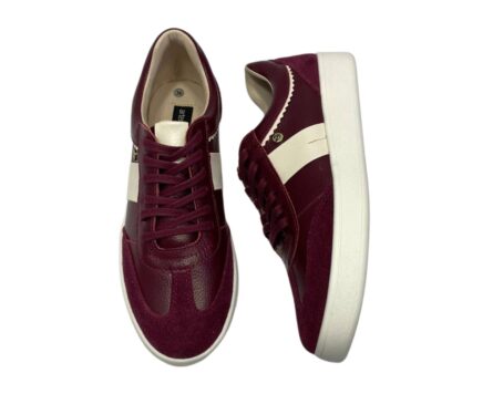 Tenis de cuero Milka Vino - Imagen 7