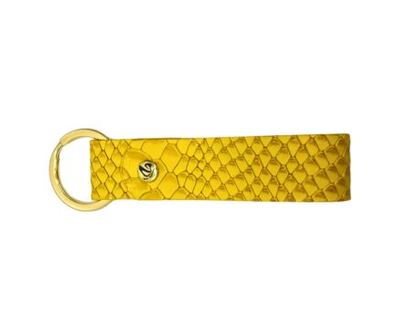 Llavero Artencuero Pitón Amarillo