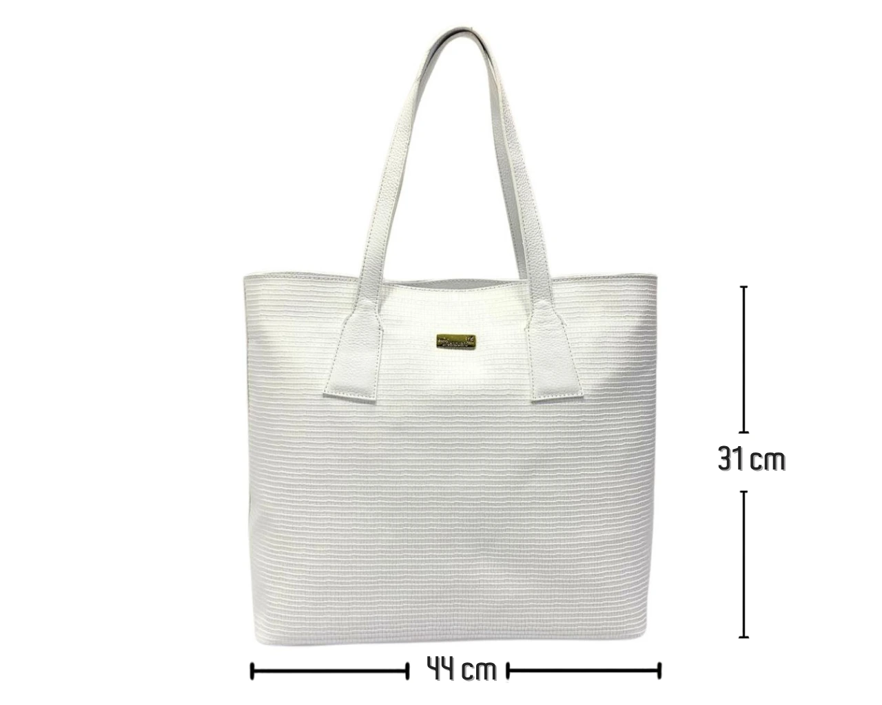 Bolso de cuero Rosi Tokai Blanco - Imagen 6