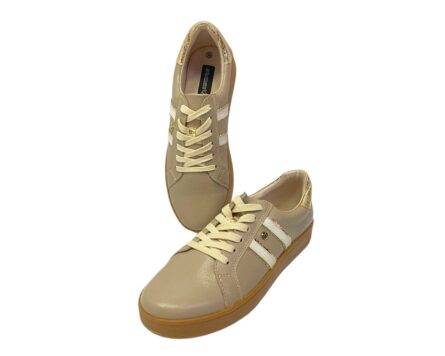 Tenis en cuero Ava Taupé - Imagen 5