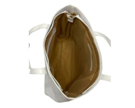 Bolso de cuero Rosi Tokai Blanco - Imagen 5