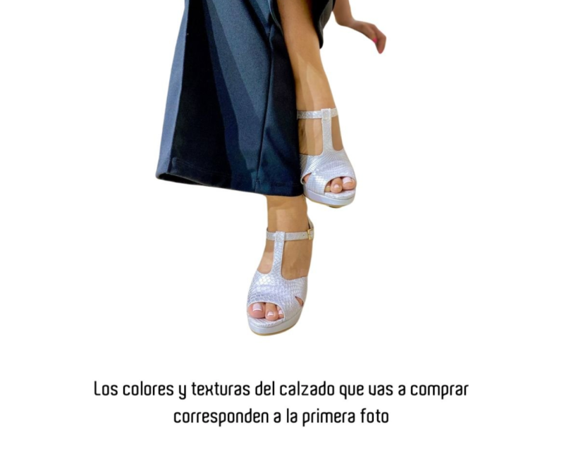 Tacón Hortensia Talype Oro - Imagen 6