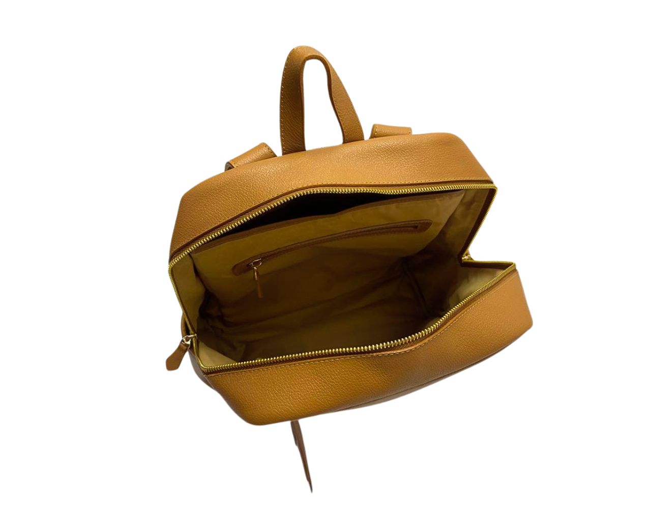Morral en cuero Sixta Miel - Imagen 6