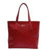 Bolso en Cuero Rosi Geco Rojo