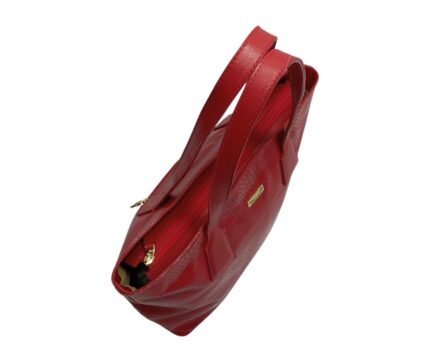 Bolso en Cuero Rosi Geco Rojo - Imagen 5