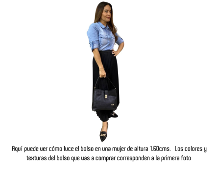 Bolso en Cuero Andreina Miel - Imagen 8
