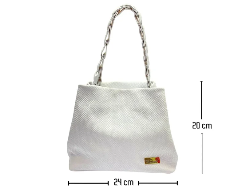 Bolso en Cuero Marcela Blanco - Imagen 9