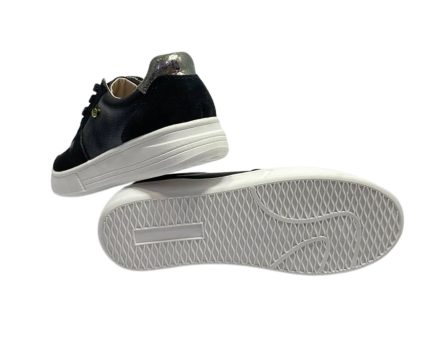 Tenis en Cuero Xiomy Negro - Imagen 12
