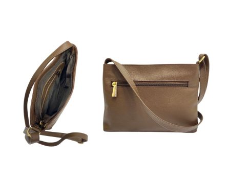 Bolso Manos Libres en Cuero Donatella Mocca - Imagen 3