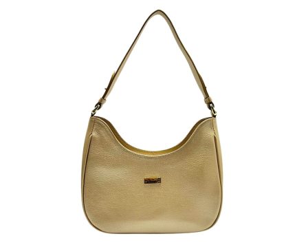 Bolso en Cuero Luisa Oro