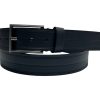 Correa en Cuero Sport Negro MGD 004