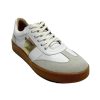 Tenis en Cuero Milka Blanco Suela Miel