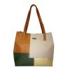 Bolso en Cuero Petra 4 tonos base miel