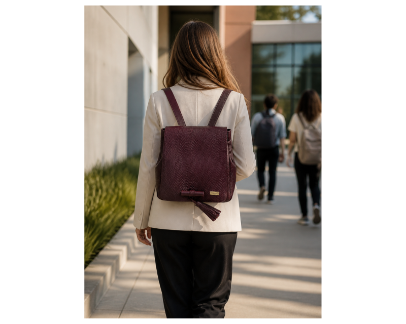 Alternative view of Morral en Cuero Minerva Vino