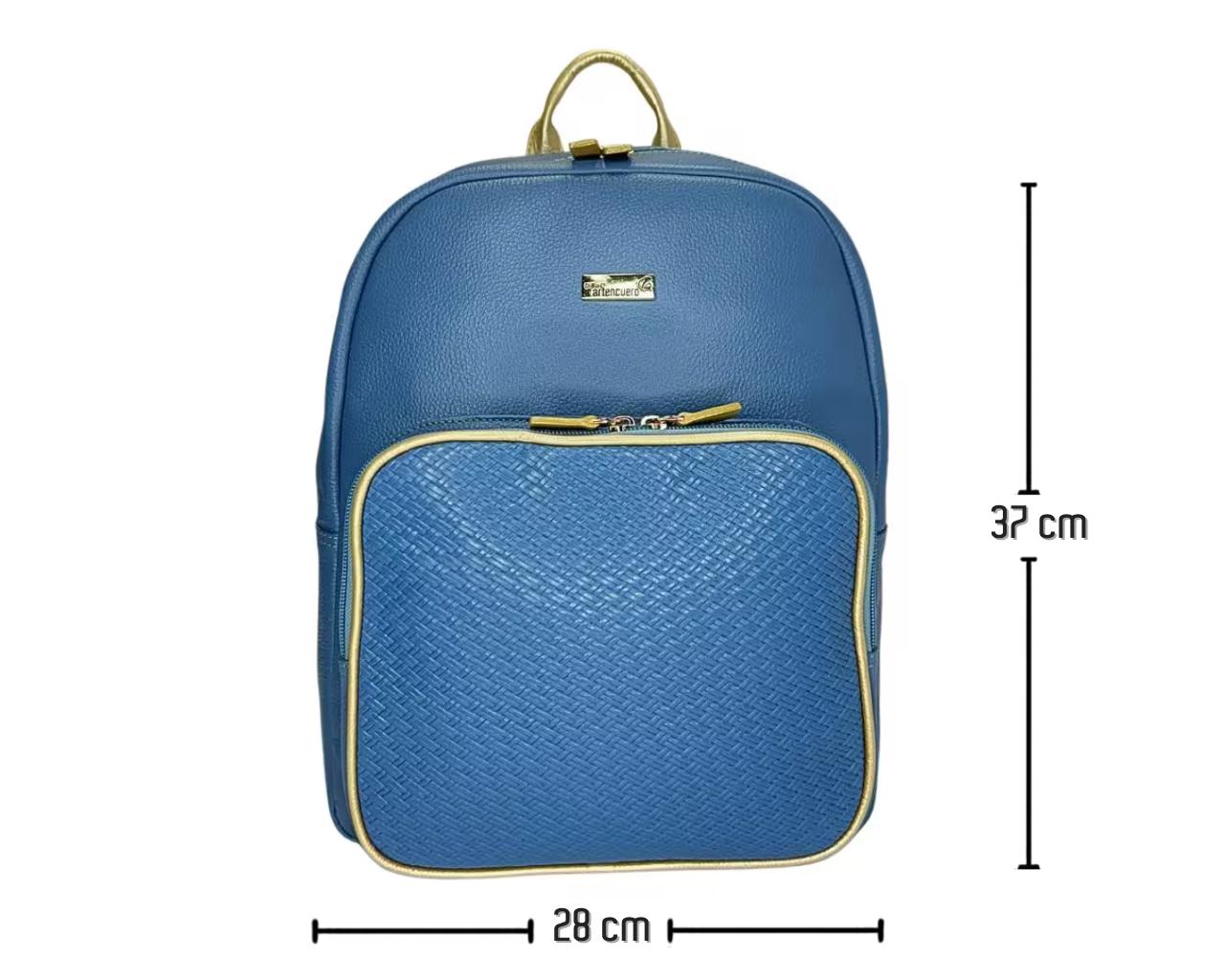 Morral Portatil Bella Grande Azul Pacífico - Imagen 8