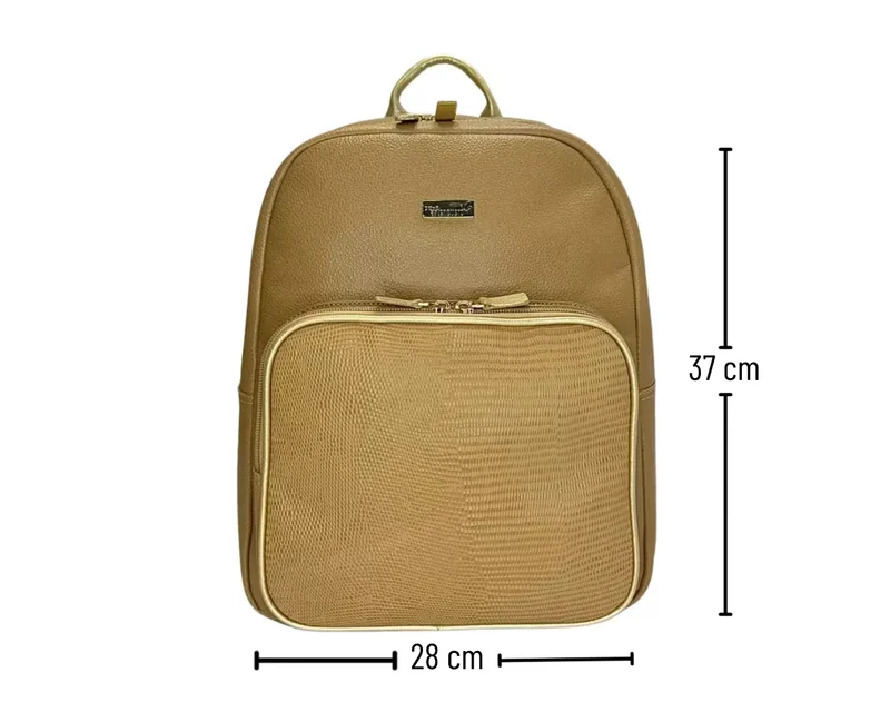 Morral Portatil Bella Grande Texturas Capuchino - Imagen 7